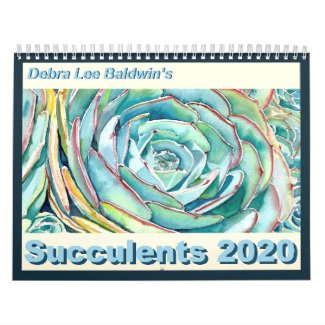 Succulents 2020 Calendar by Debra Lee Baldwin