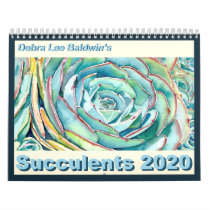 Succulents 2020 Calendar by Debra Lee Baldwin Succulents 2020 Calendar by Debra Lee Baldwin