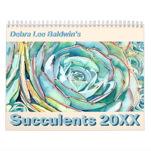 Succulents 2020 Calendar by Debra Lee Baldwin