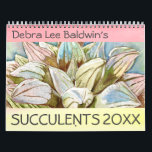 Succulents 2021 Calendar<br><div class="desc">Twelve vibrant watercolors by Debra Lee Baldwin showcase the beauty and symmetry of succulent plants. Debra Lee Baldwin's Succulents 2021 Calendar is a perfect gift for gardeners and anyone who loves succulents. Enjoy these high-quality images for 365 days, then frame your favorites. This and Debra's previous watercolor calendars are collector's...</div>