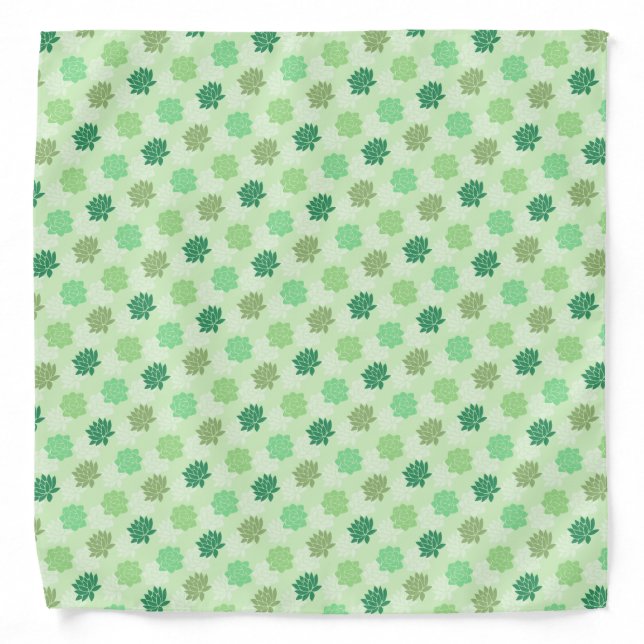 Succulents  bandana (Front)