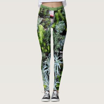 LEGGINGS WITH CONTRAST CUFF BOTANICAL CHRONICLES