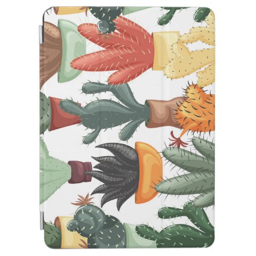 Succulents cactuses cute floral pattern iPad air cover