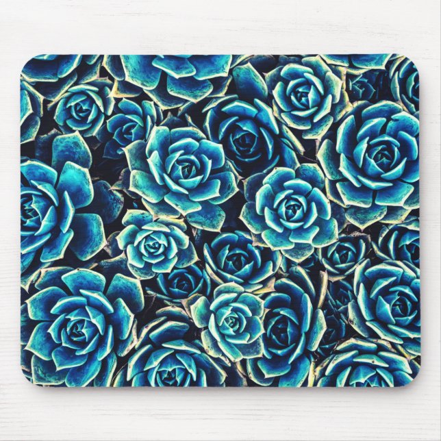Succulents Mouse Pad (Front)