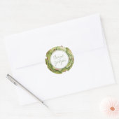 Succulents Rustic Wedding stickers (Envelope)