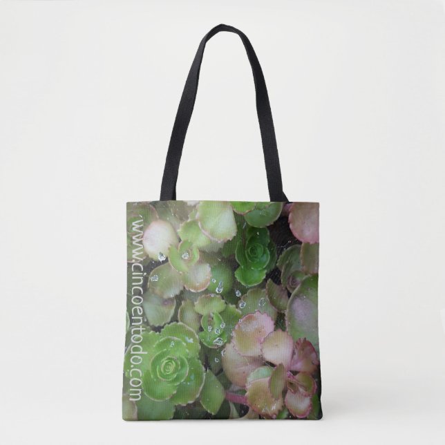 Succulents Tote Bag (Front)