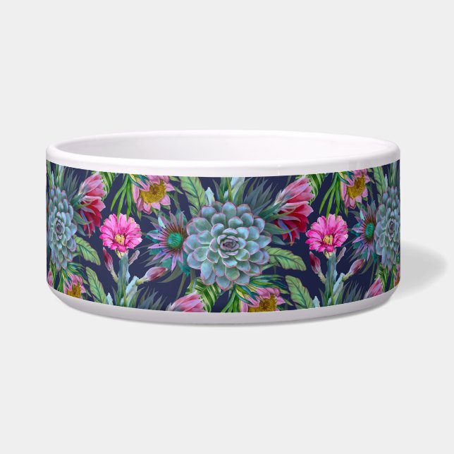 Succulents tropical garden bowl (Front)
