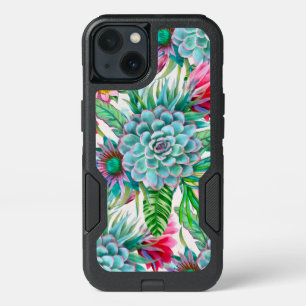 Succulents Tropical Garden iPhone 13 Case