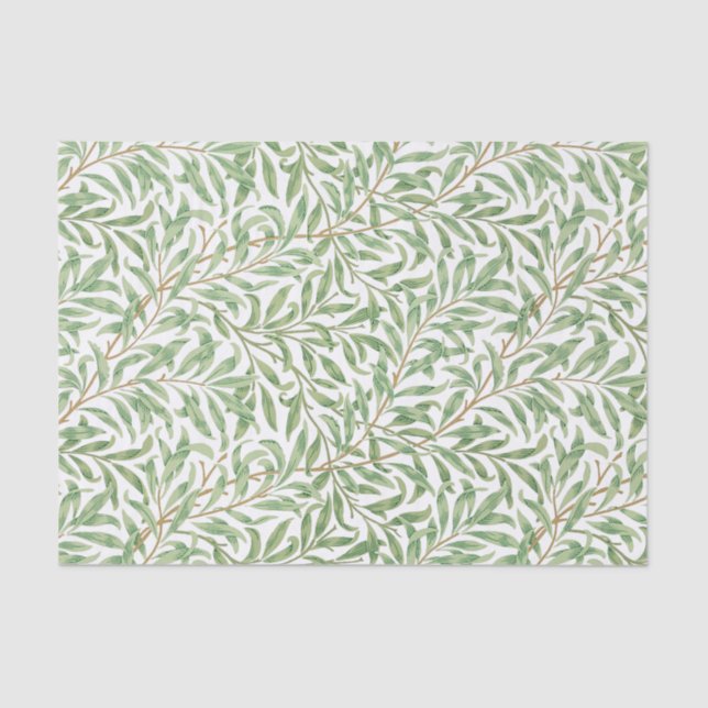 Succulents Watercolor Cute Colorful Pastel Tissue Paper (Front)