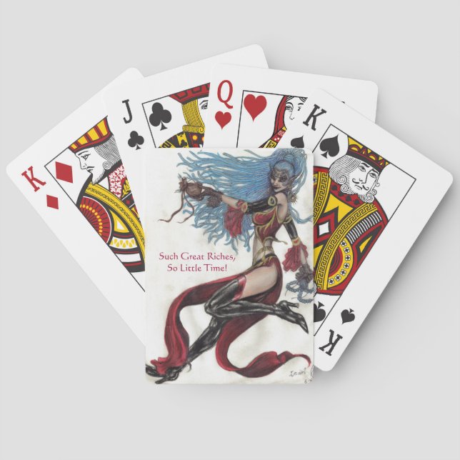 Such Great Riches - D&D-Inspired Fantasy Art Poker Cards (Back)