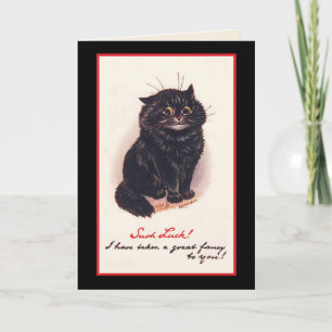 Such Luck! I have taken a great fancy to you! Holiday Card