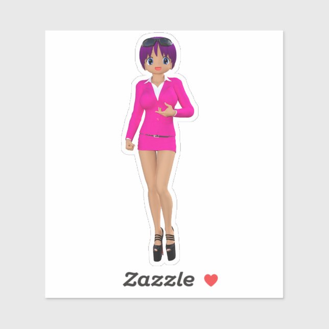 Suchawira Businesswoman Sticker (Sheet)