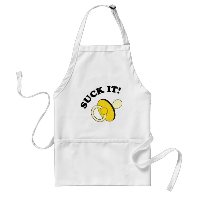 Suck It Adult Apron (Front)