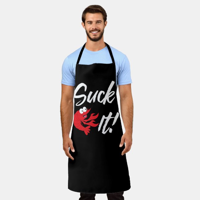 Suck It  Apron (Worn)