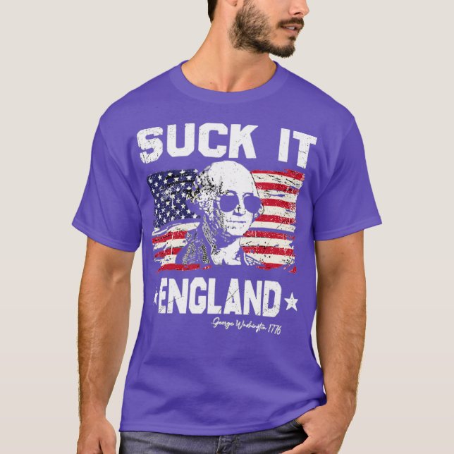 Suck It England George T-Shirt (Front)