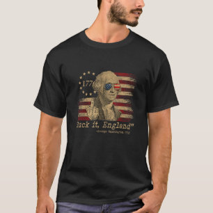 Suck It England Usa Flag George Washington 1776 4t T-Shirt