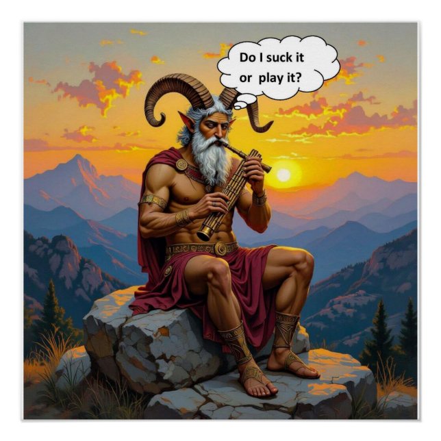 Suck it or play it poster (Front)