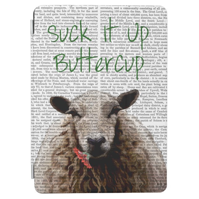 Suck It Up Buttercup iPad Air Cover (Front)