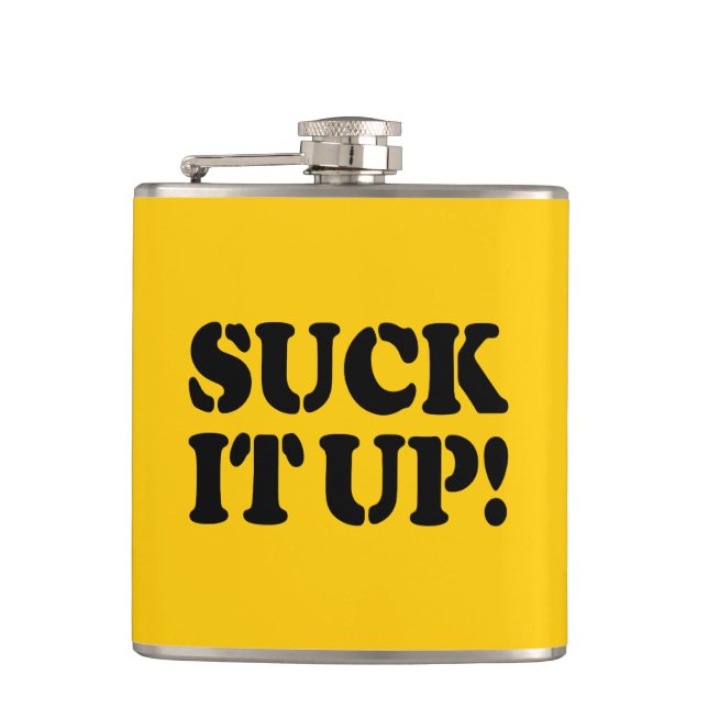 SUCK IT UP! FLASK (Front)