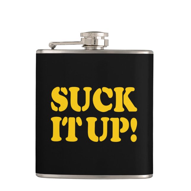 SUCK IT UP! FLASK (Front)