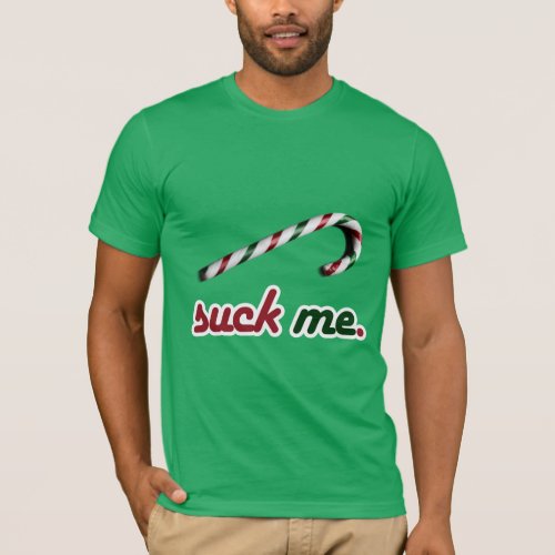 SUCK ME CANDY CANE _png T_Shirt