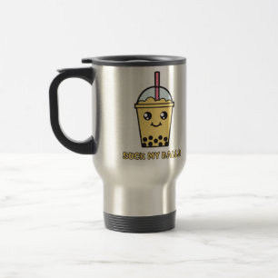 Suck My Balls (Bubble Tea) Travel Mug