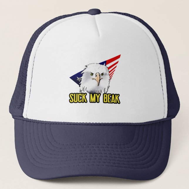 Suck My Beak Trucker Hat (Front)