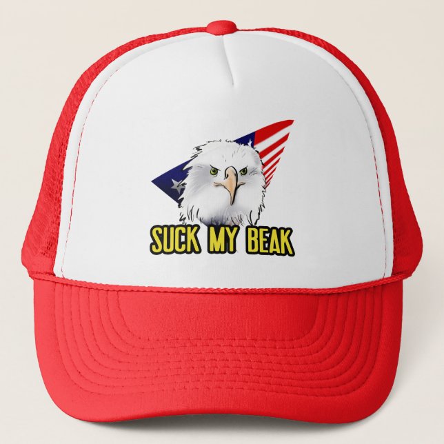 Suck My Beak Trucker Hat (Front)