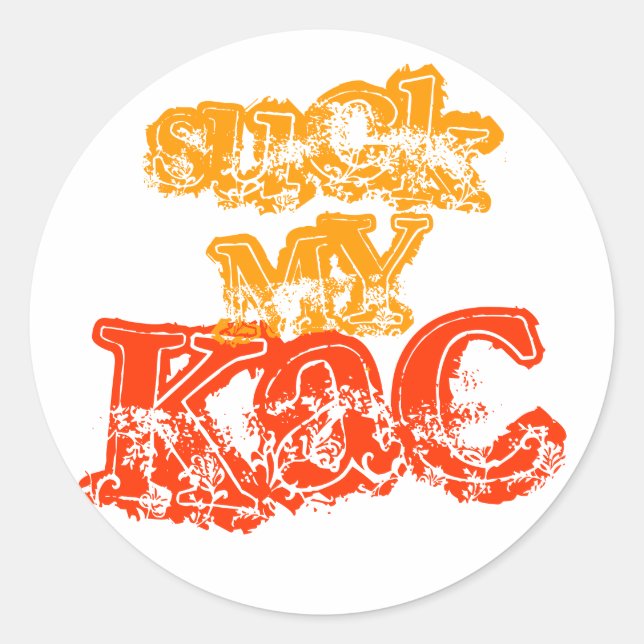 Suck My KaC Sticker (6 piece) (Front)