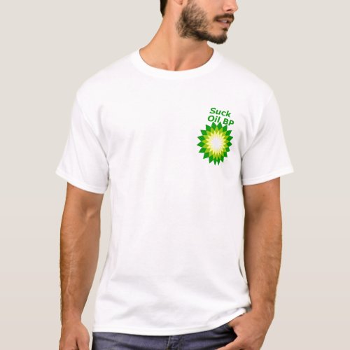 Suck Oil BP Logo T_Shirt