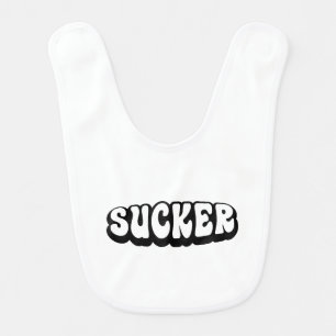 SUCKER BABY BIB