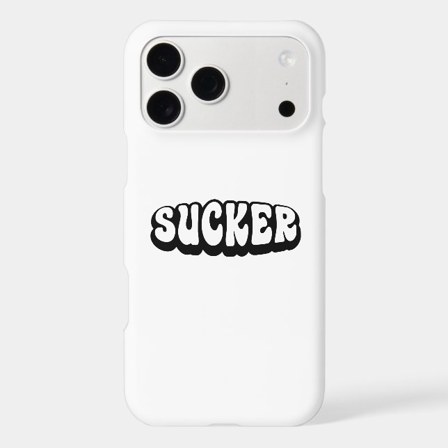 SUCKER Case-Mate iPhone CASE (Back)