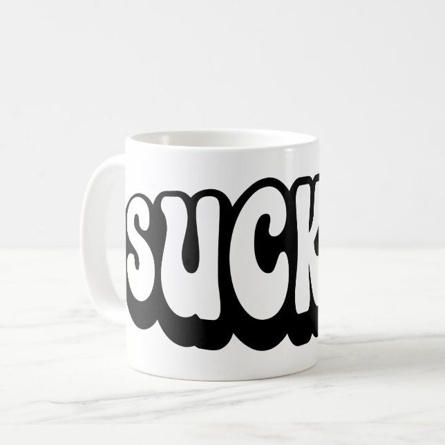 SUCKER COFFEE MUG (Front Left)