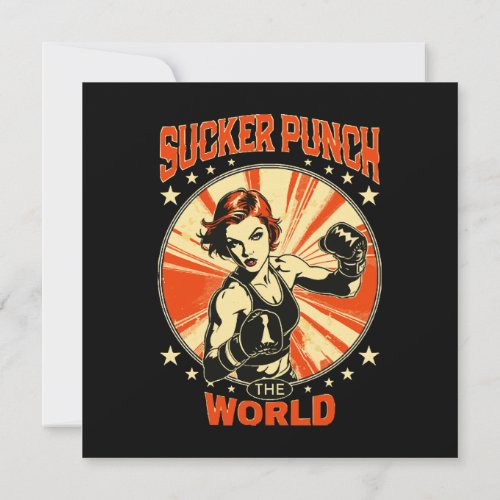Sucker Punch the World Invitation