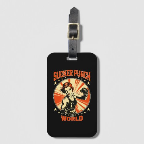 Sucker Punch the World Luggage Tag