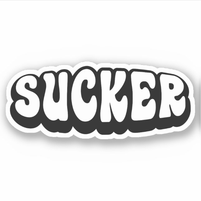 SUCKER STICKER (Front)