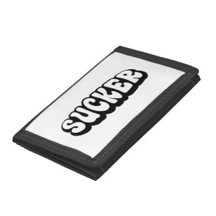 SUCKER TRIFOLD WALLET