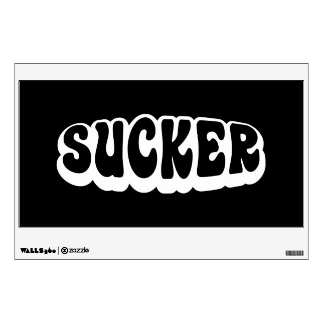 SUCKER WALL DECAL (Front)