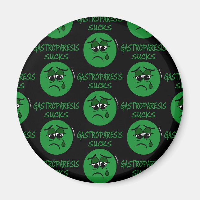 SUCKS...Gastroparesis Magnet (Front)