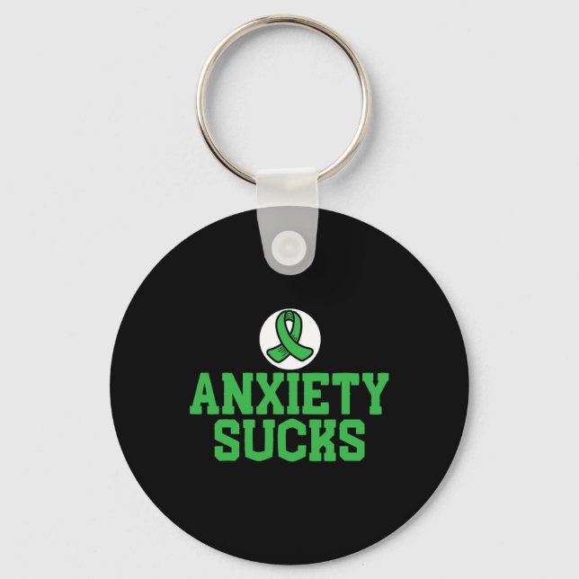 Sucks Mental Health Awareness Support End The Stig Keychain (Front)