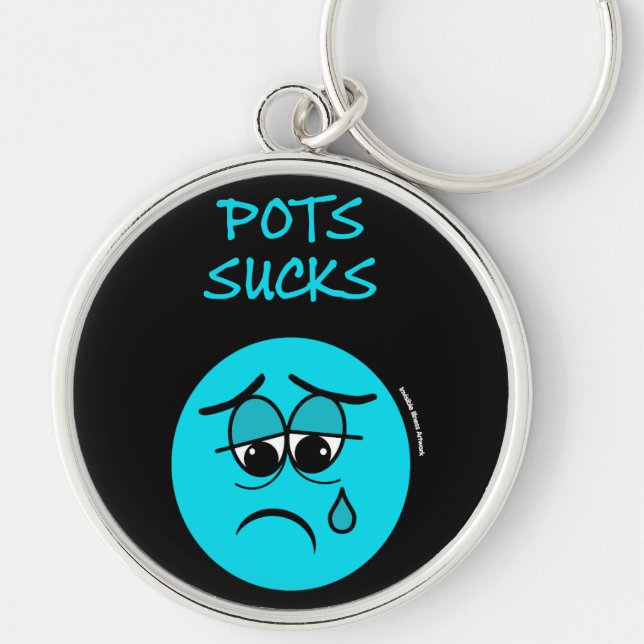 SUCKS...POTS KEYCHAIN (Front)
