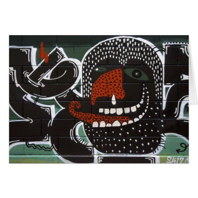 Sucks To Suffer From Persistent Rhinitis Graffiti Cards (Front Horizontal)
