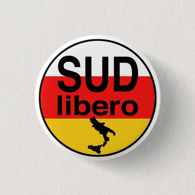 Sud Libero Pinback Button (Front)