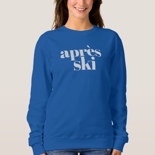 Sudadera Aprs_Ski Winter Sports Sweatshirt