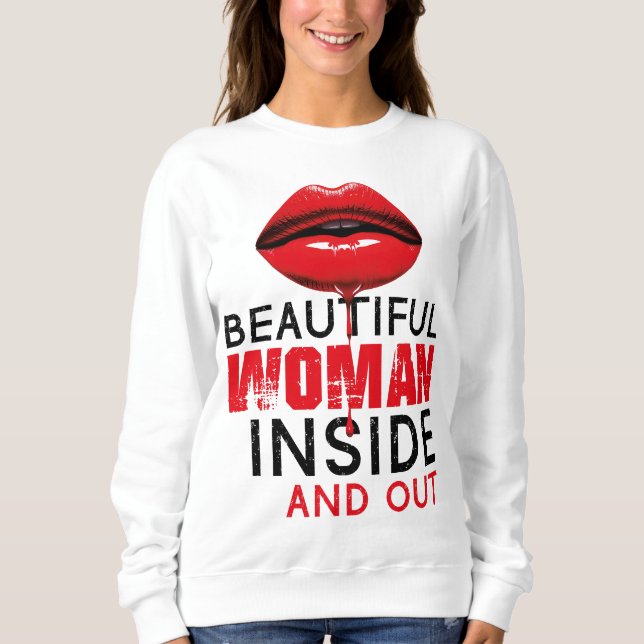 Sudadera Beautiful Woman Sweatshirt (Front)