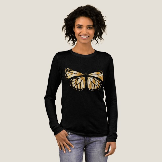 Sudadera Butterfly Grace Tri-Blend Shirt (Full Front)