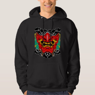 Sudadera hannya mask hoodie