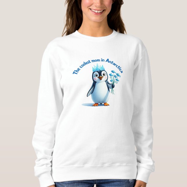 Sudadera mama penguin sweatshirt (Front)