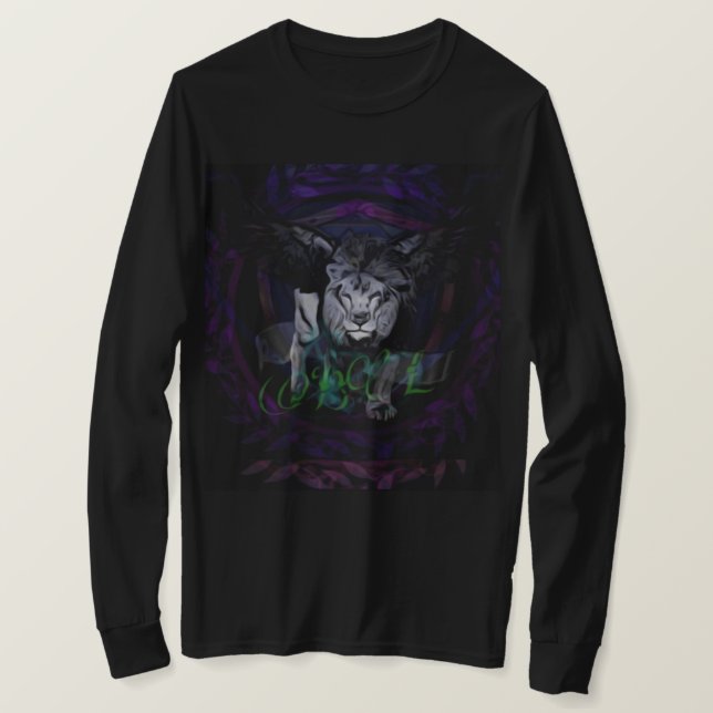 Sudadera Playera Blessed lion hhdfbfjjgmm vjfhdrd T-Shirt (Design Front)