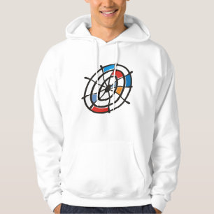 Sudadera with cheerful target hoodie